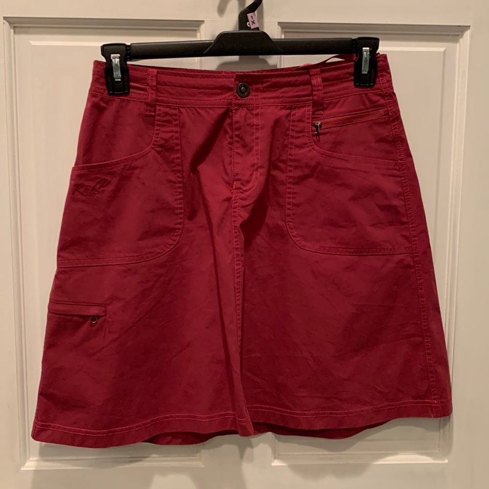Wine Kühl biker skirt size 4